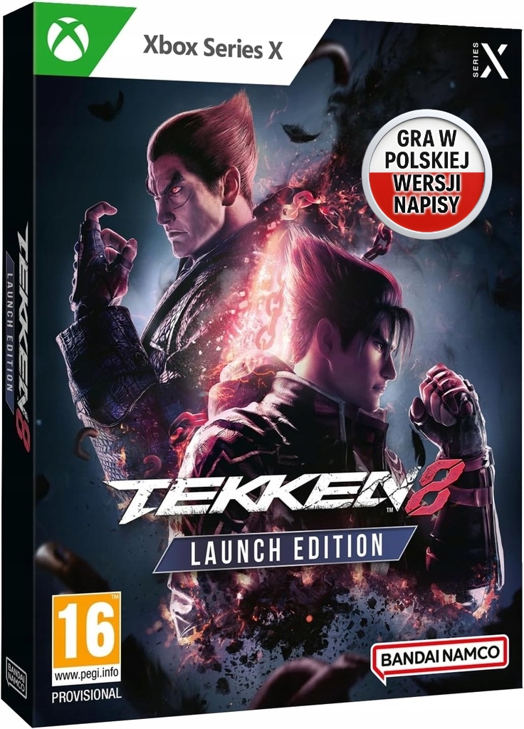Tekken 8 Launch Edition Pl Xbox Series X Płyta Blu-ray
