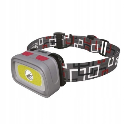 Emos latarka czołowa P3531, 330 lm, 65m, 3× Aaa