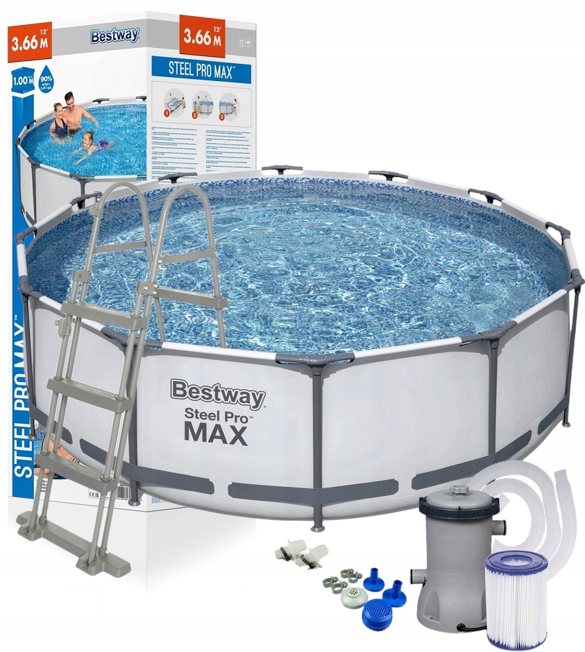 

Bestway 56418 Basen Ogrodowy Stelażowy 366x100cm