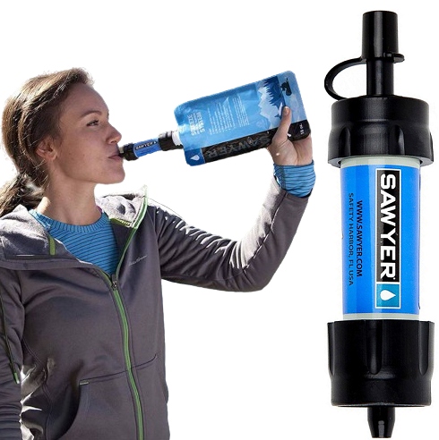 Filtr Sawyer Usa Mini SP128 Blue turistický přenosný pro úpravu vody