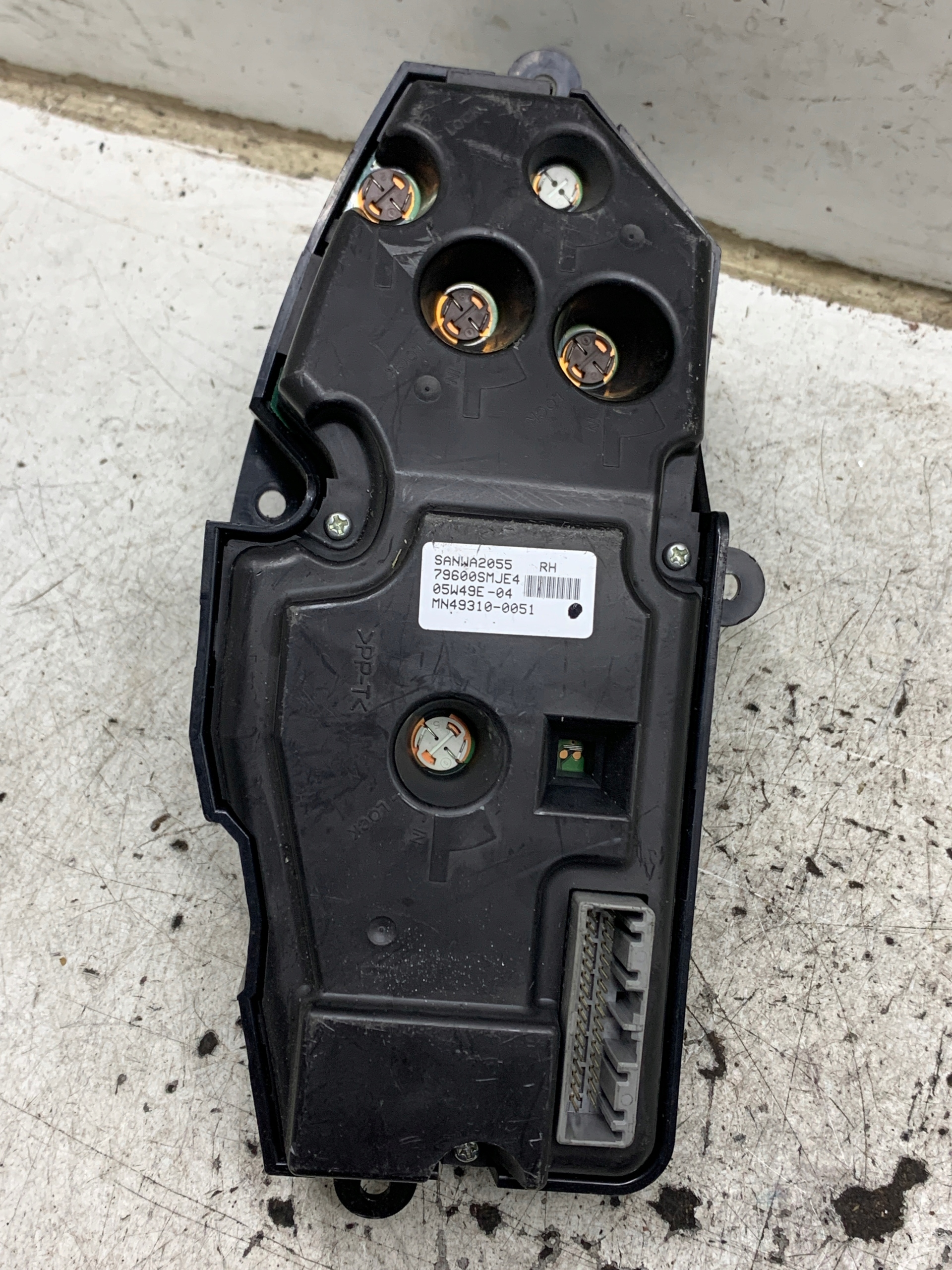 PANEL klími klimatizaci 79600SMJE4 HONDA CIVIC