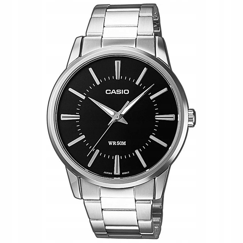Pánské Hodinky Casio MTP-1303PD-1AVEG, stříbrný náramek