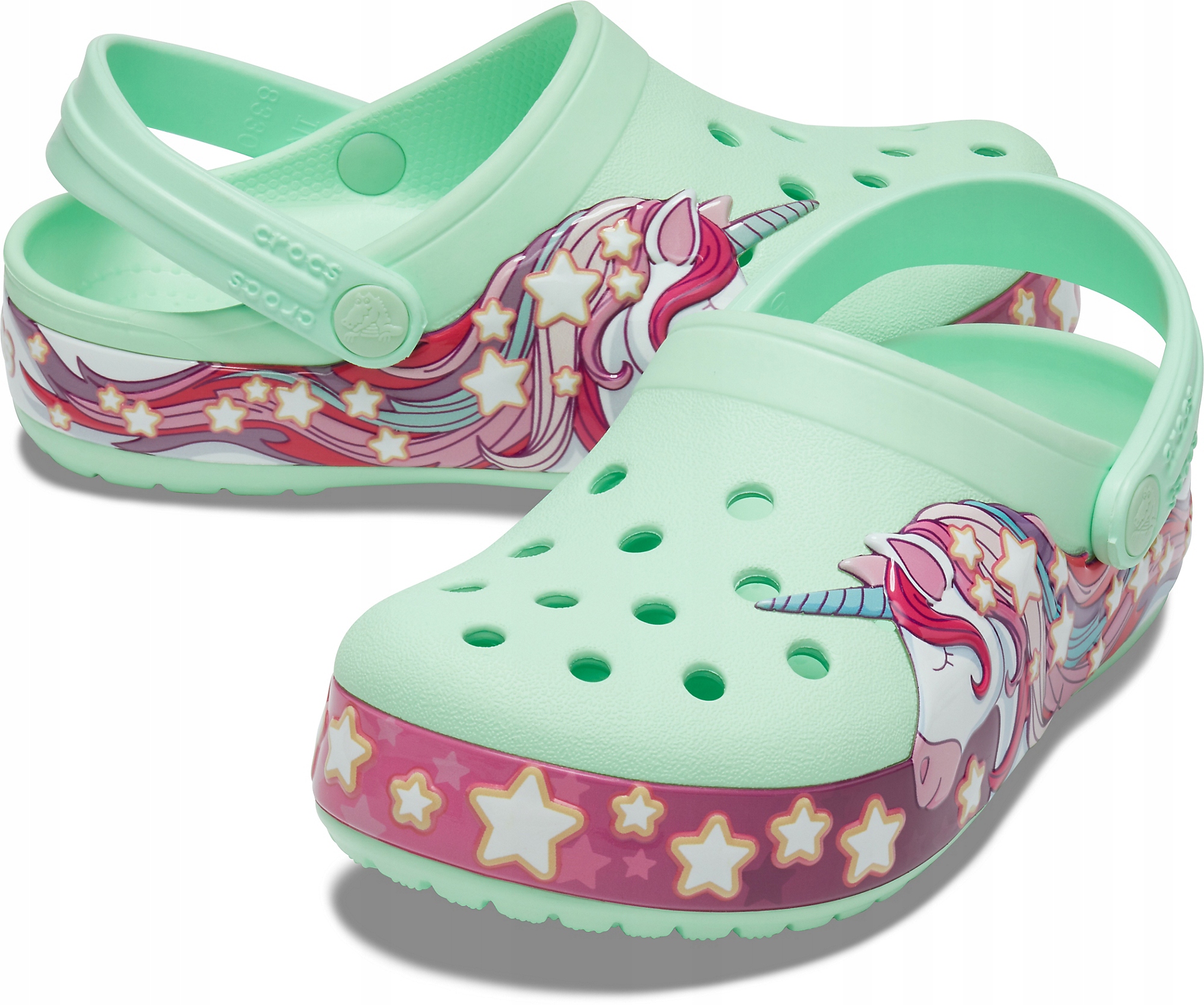 

Crocs Crocband 206270 Unicorn Band Clog J1 32-33