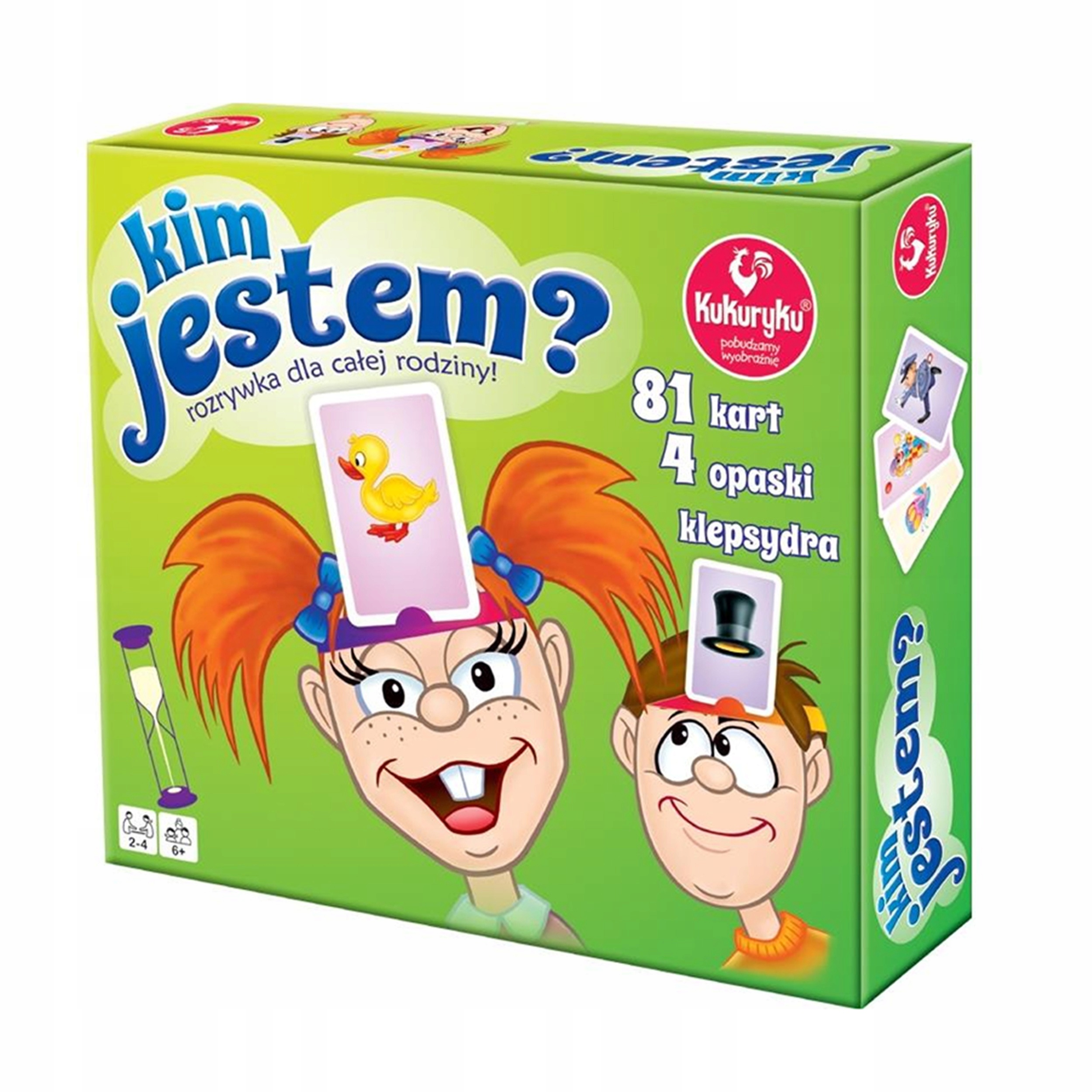 Kukuryku Gra planszowa Kim jestem?