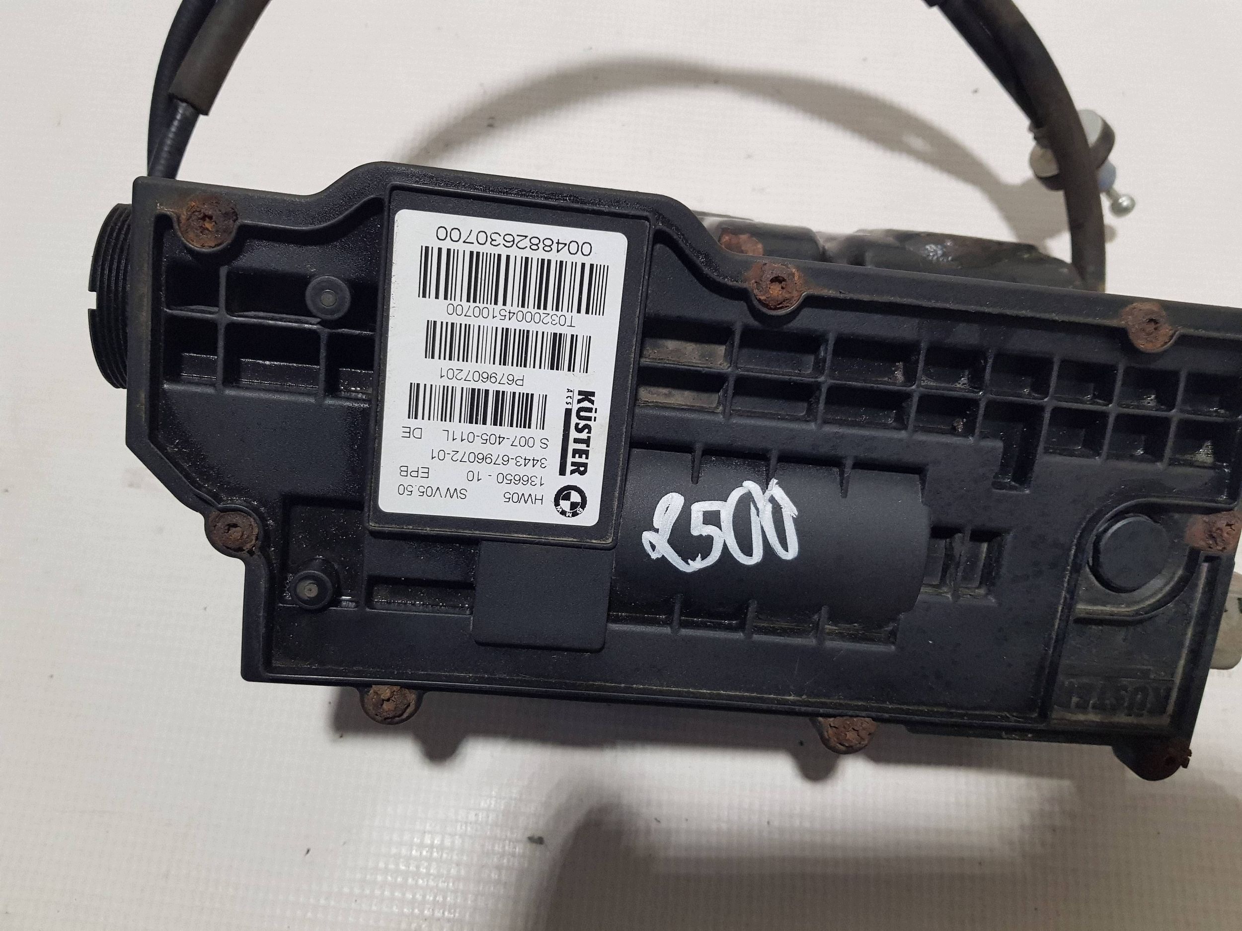 unité de commande électronique uce mécanisme moteur frein électrique électrique BMW E70 X5