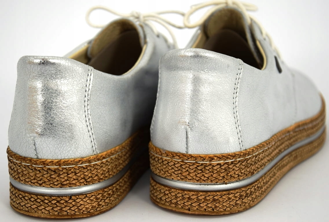 PÓŁBUTY DAMSKIE WIĄZANE WYGODNE PŁASKIE 380 R.40 Rozmiar 40