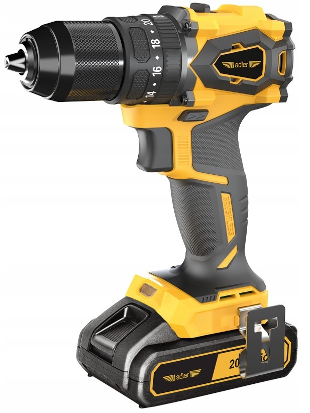Adler Wkrętarka Akumulatorowa Udarowa 1x Aku 2.0Ah AKU-1710W/20V-2Ah 3410.3