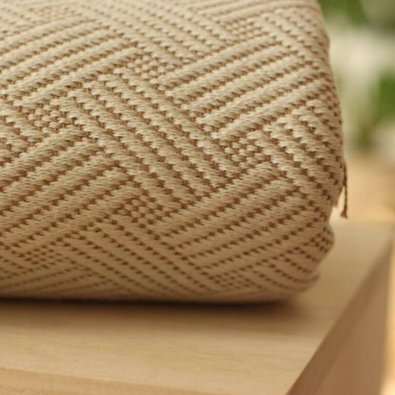 

Narzuta bawełniana Blanca 180x260 beżowa wersalka