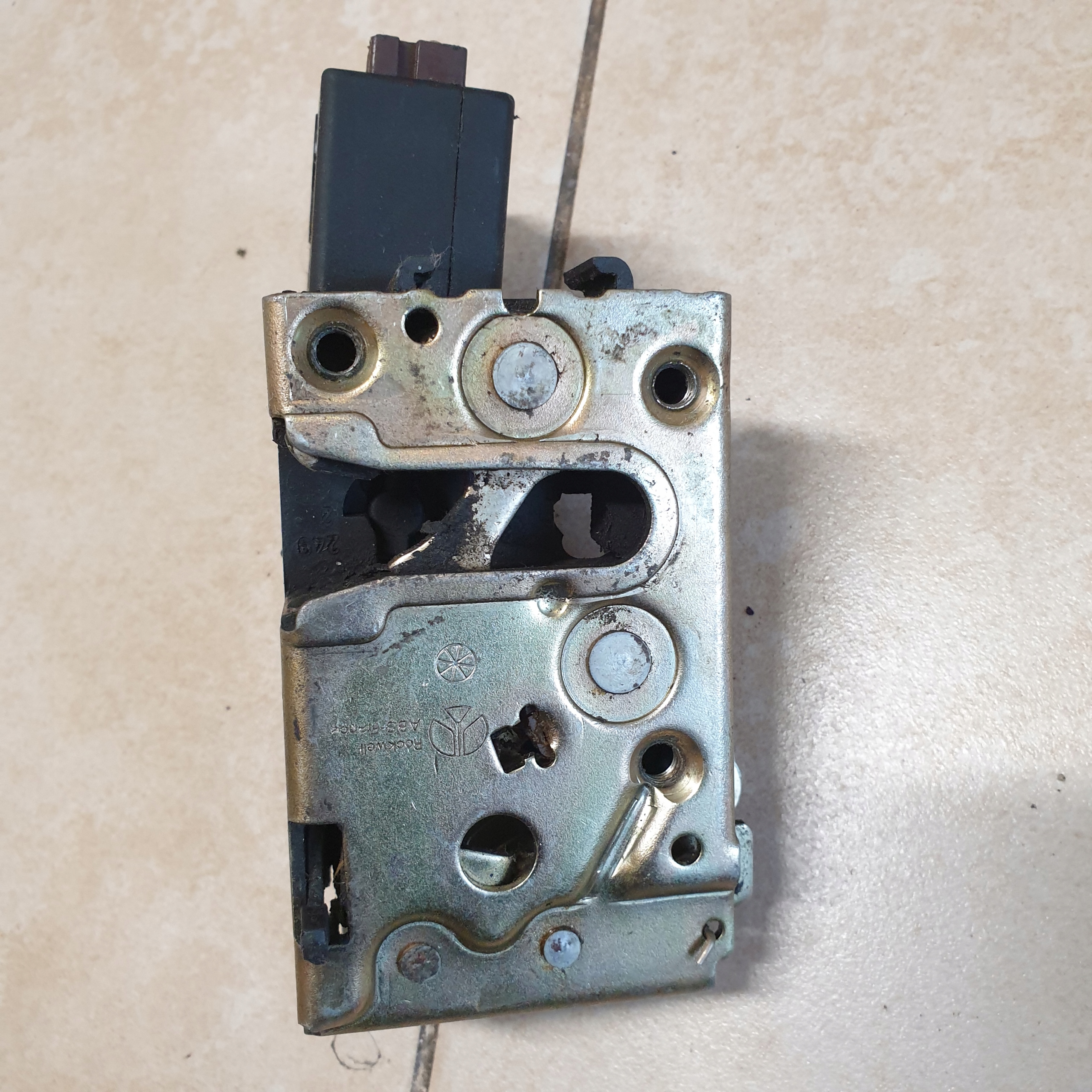 lock door damper left rear PEUGEOT 405 original