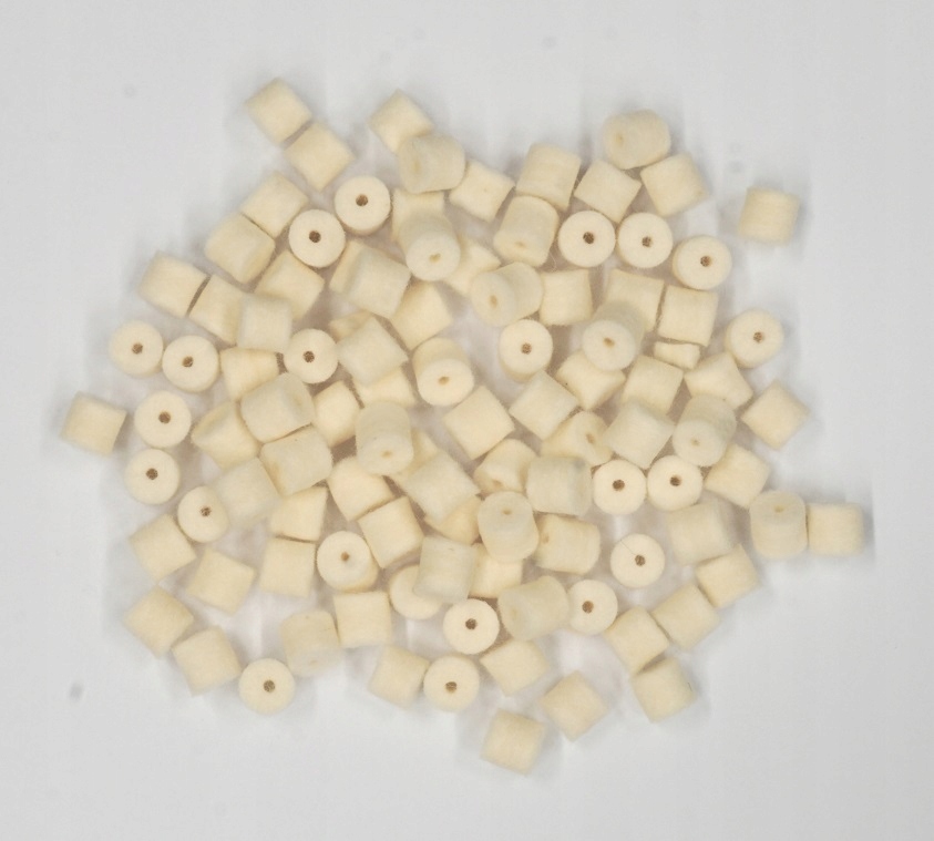 Przecieraki filcowe do czyszczenia broni cal. 9mm (100szt.)