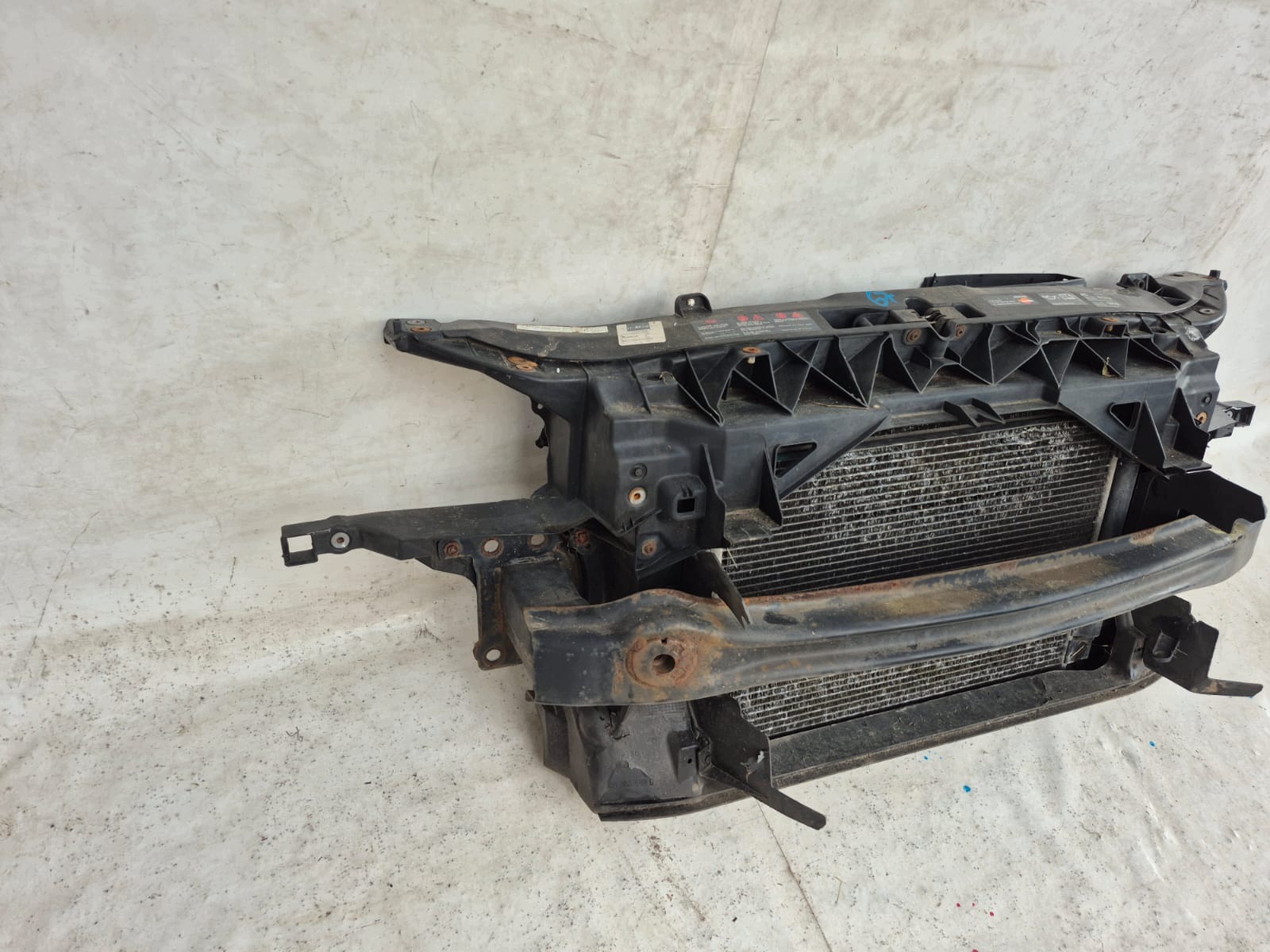 SEAT LEON II LIFT 08- front body wall front pillar iron 1P0805588B