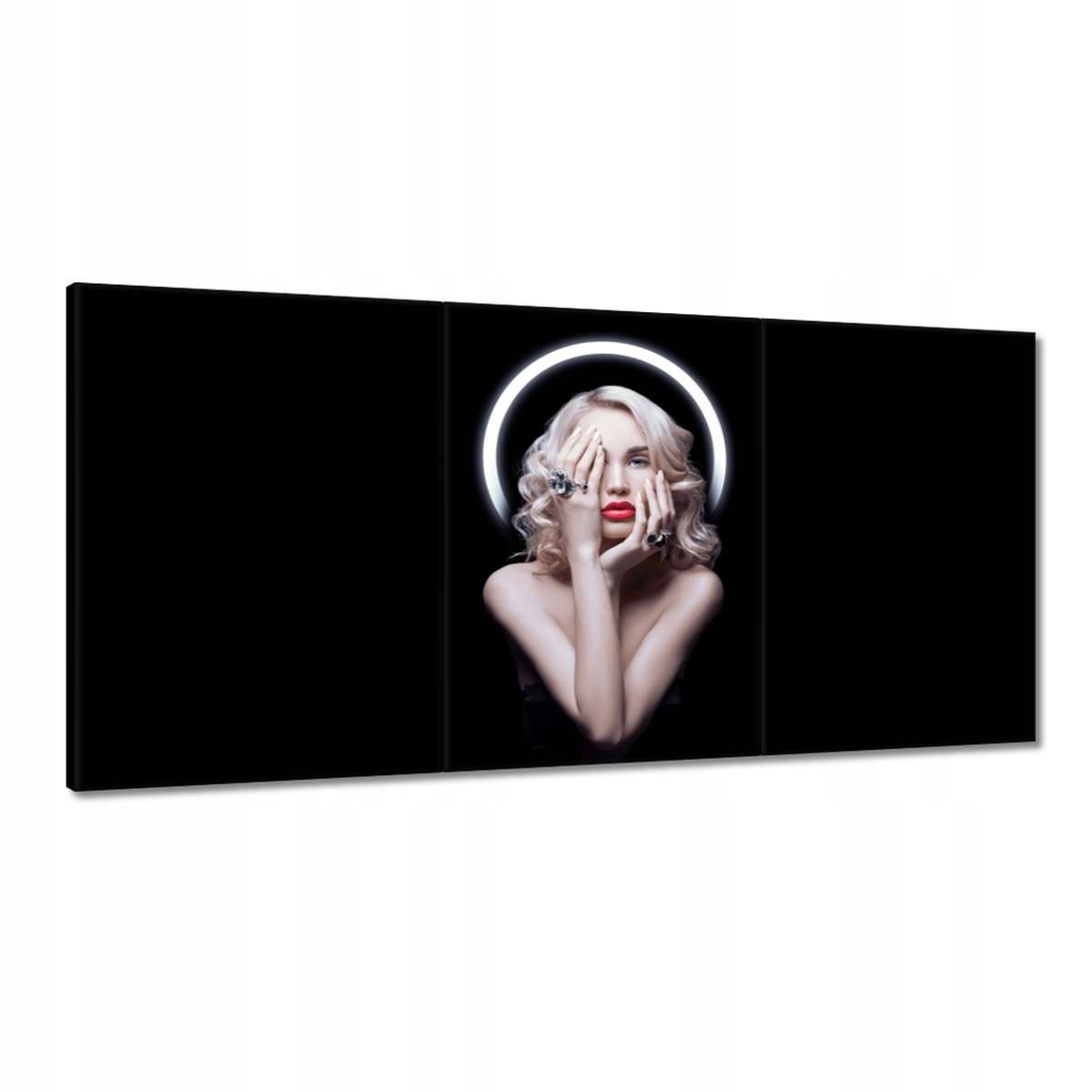 Obrazy 180x90 Portrét Blondínky Ústa