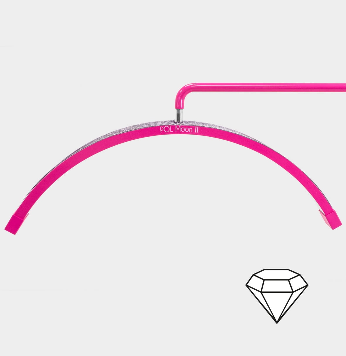 Kosmetická Led lampa Silná podlahová stojící Nastavitelná Řasenka Pink 45W