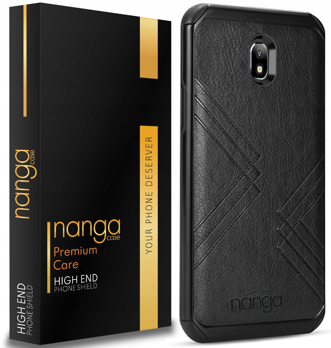 Etui Ze Skóry Pancerne Biznes Do Galaxy J7 2017 Cz