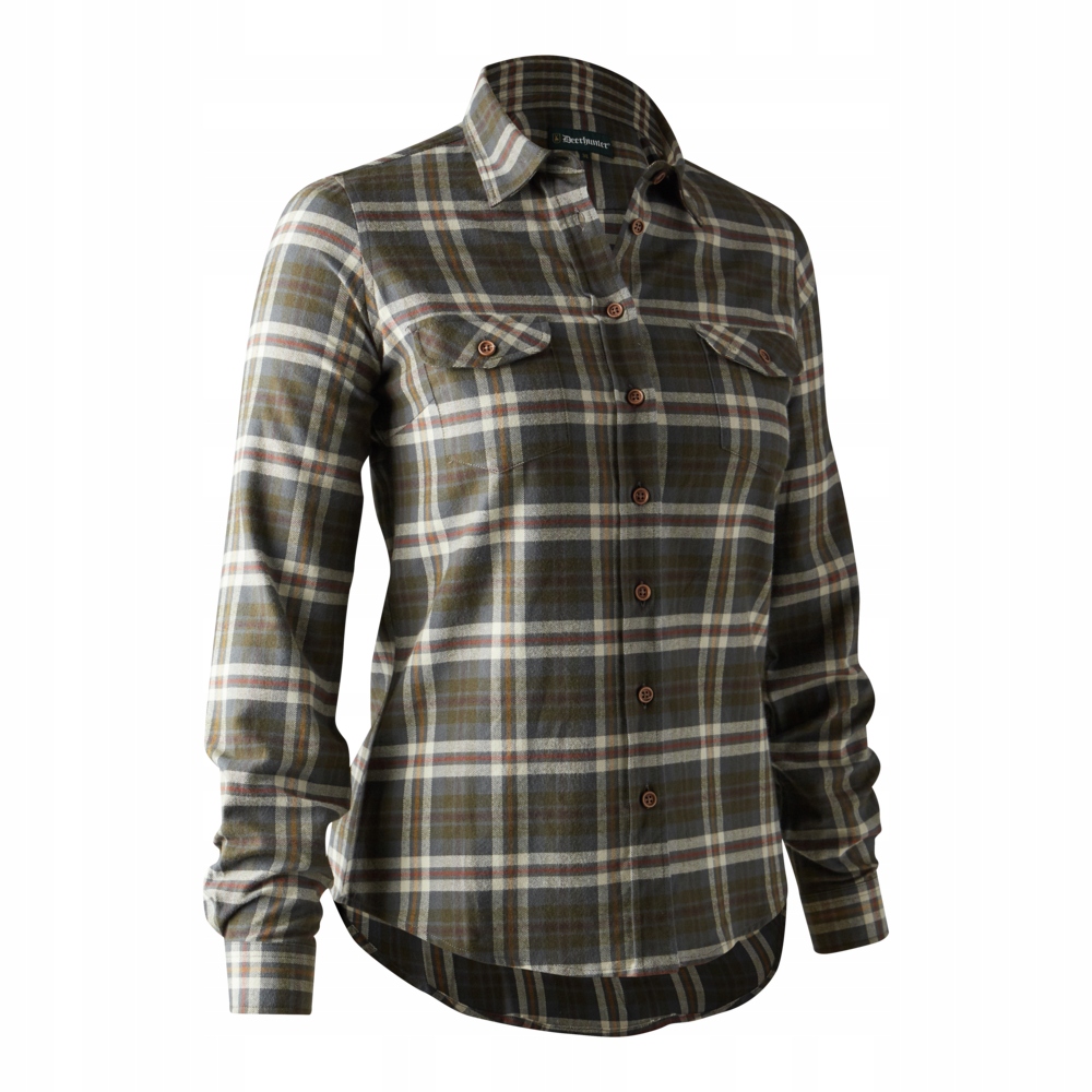 Damska koszula myśliwska Deerhunter Lady Ruby 8441 Yellow Check 42