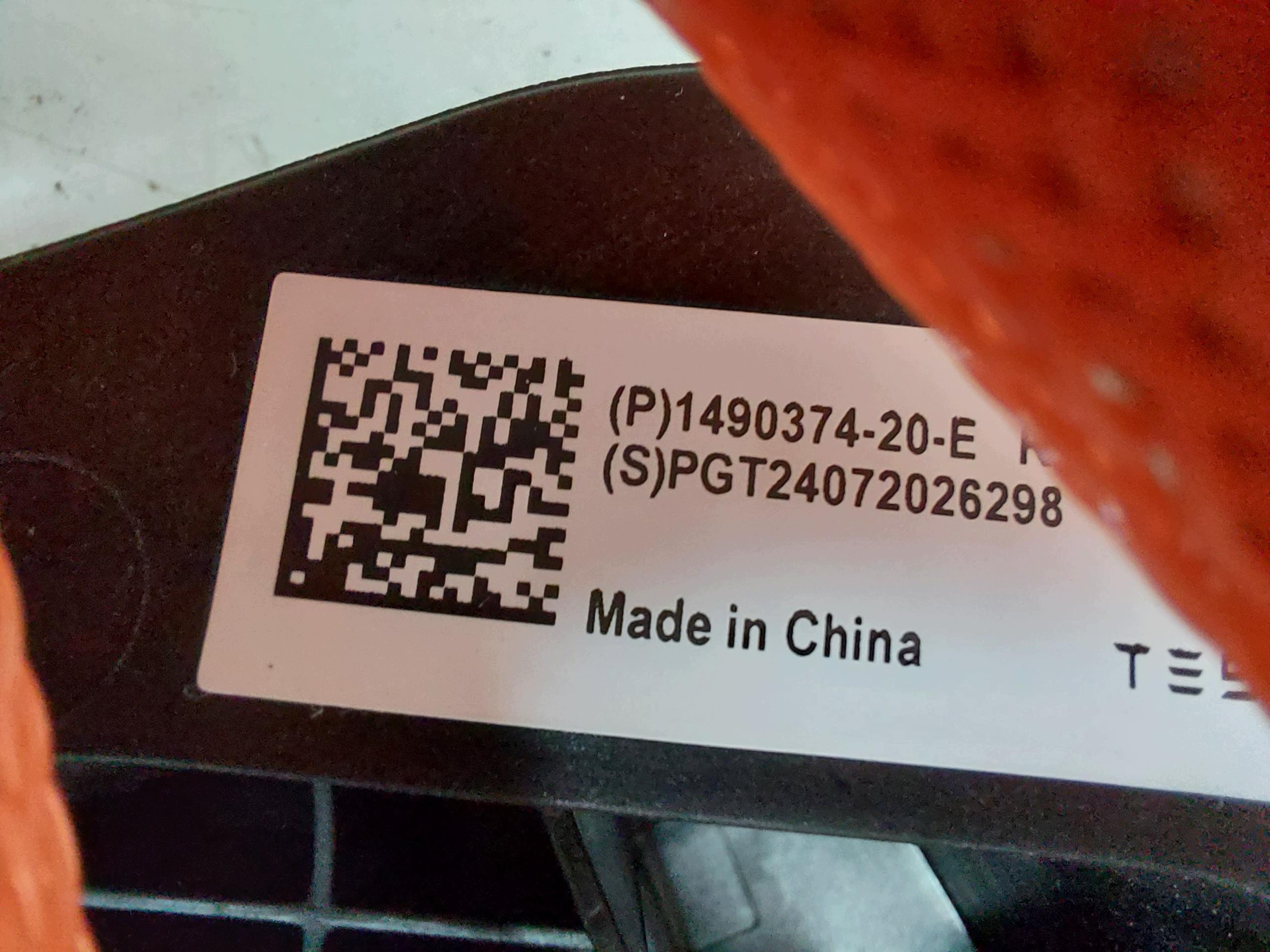 TESLA MODEL Y 2024r, adapter prijenos LADOWANIA 1490374-20-E