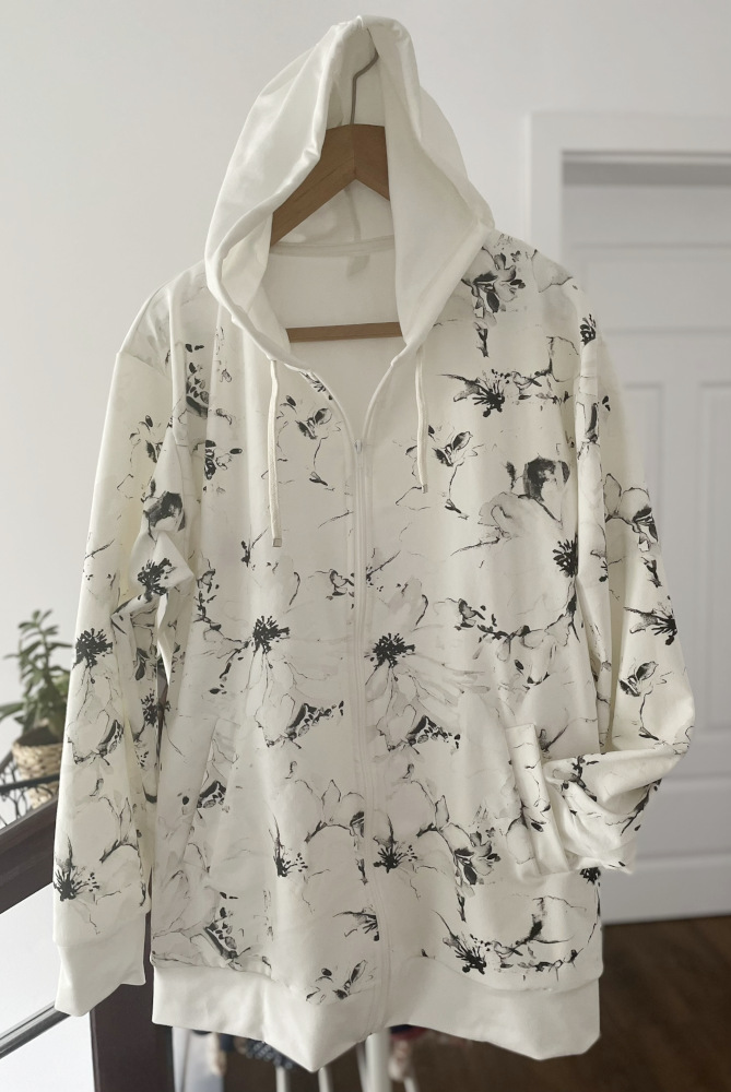 Mikina Na Zip Polska maxi+size Nová vel 48/50