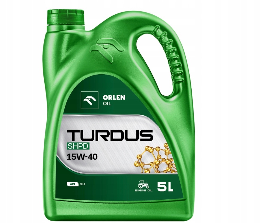 Orlen Turdus Shpd 15W40 5L моторное масло Turdus