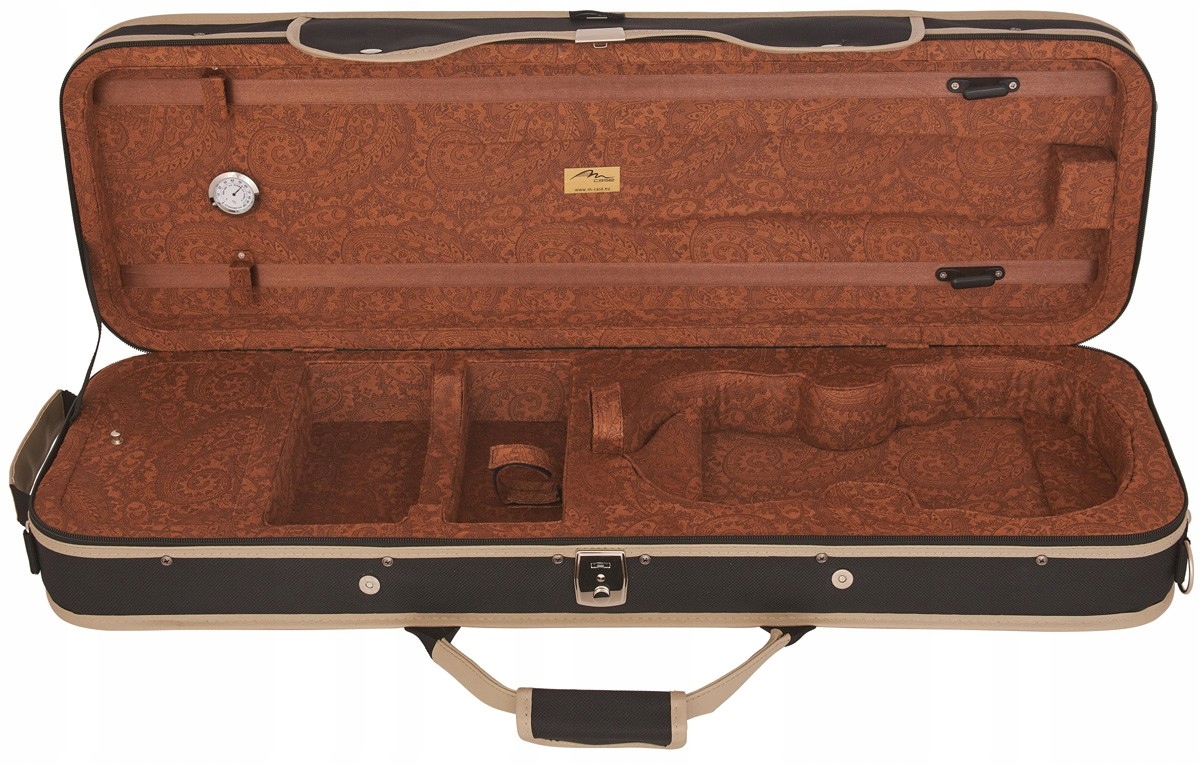Houslové pouzdro housle 1/2 pěna UltraLight M-case Paisley Medová