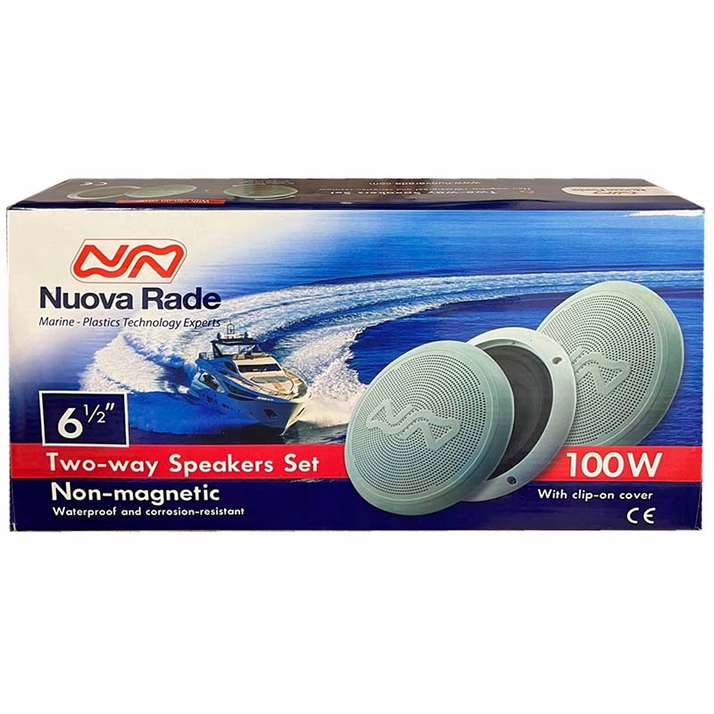 GŁOŚNIKI DO ŁODZI 100W NUOVA RADE - 06064 Liczba sztuk 2 szt.