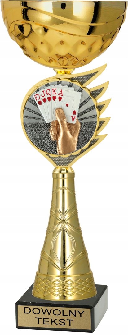 Puchar Karty wysokość 31,5 cm statuetka Karty