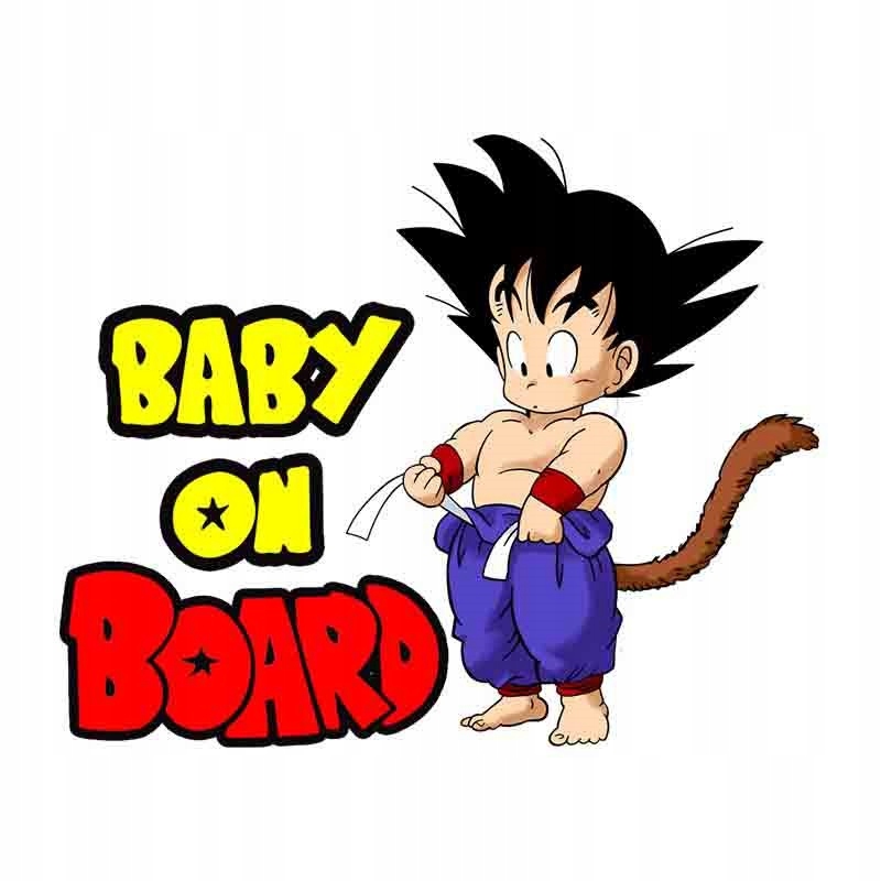 

Naklejka Na Szybe Samochodu Do Auta Dragon Ball
