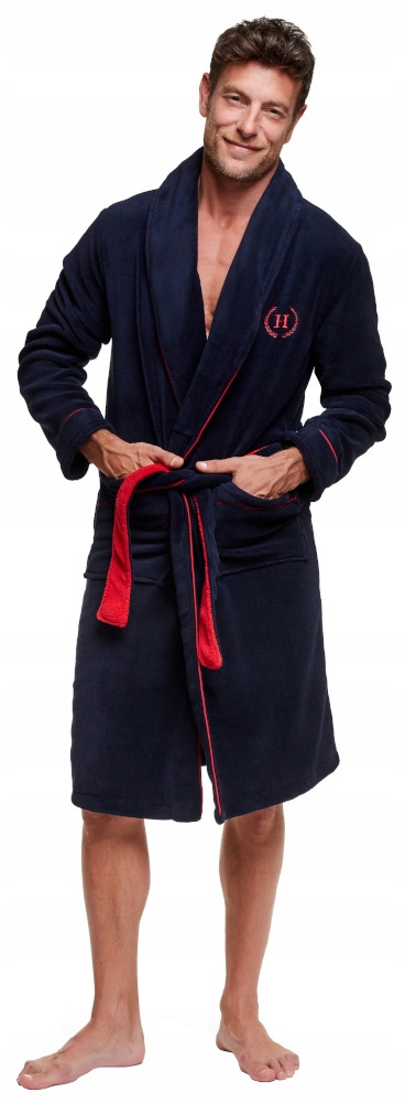 HENDERSON Szlafrok Męski Długi Rękaw 36375 59X M Marka Henderson