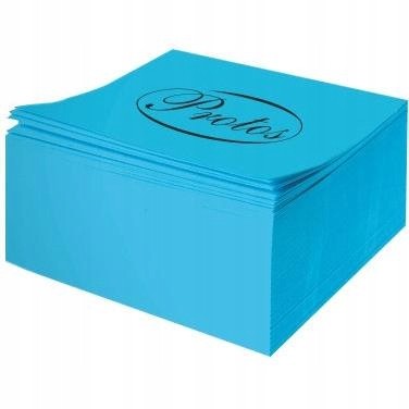 

Kostka Papierowa Nieklejona Origami Niebieski