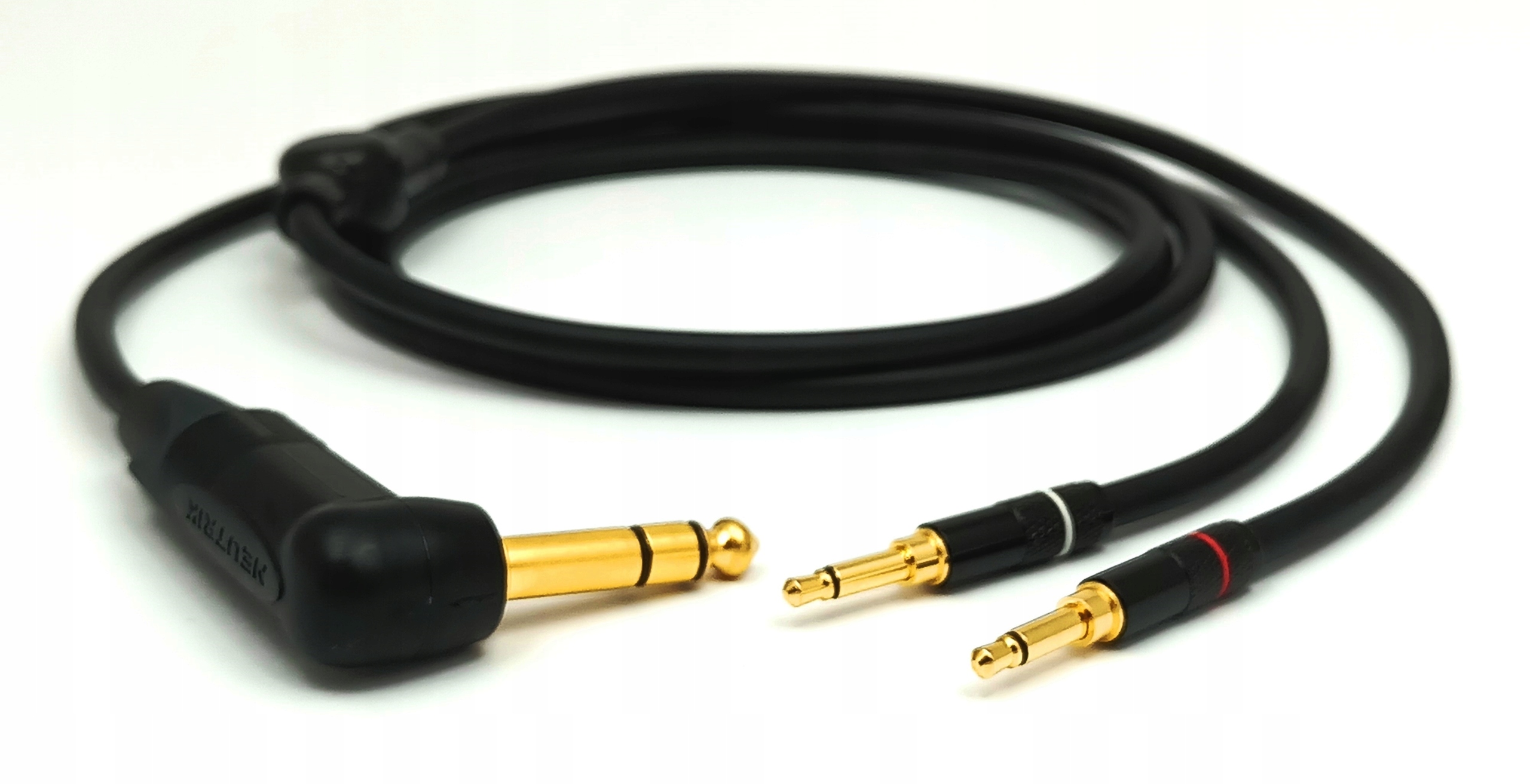 Ručne vyrobený kábel pre slúchadlá Focal s konektorom 6,3 mm Mogami 2893, dĺžka 3,5 m