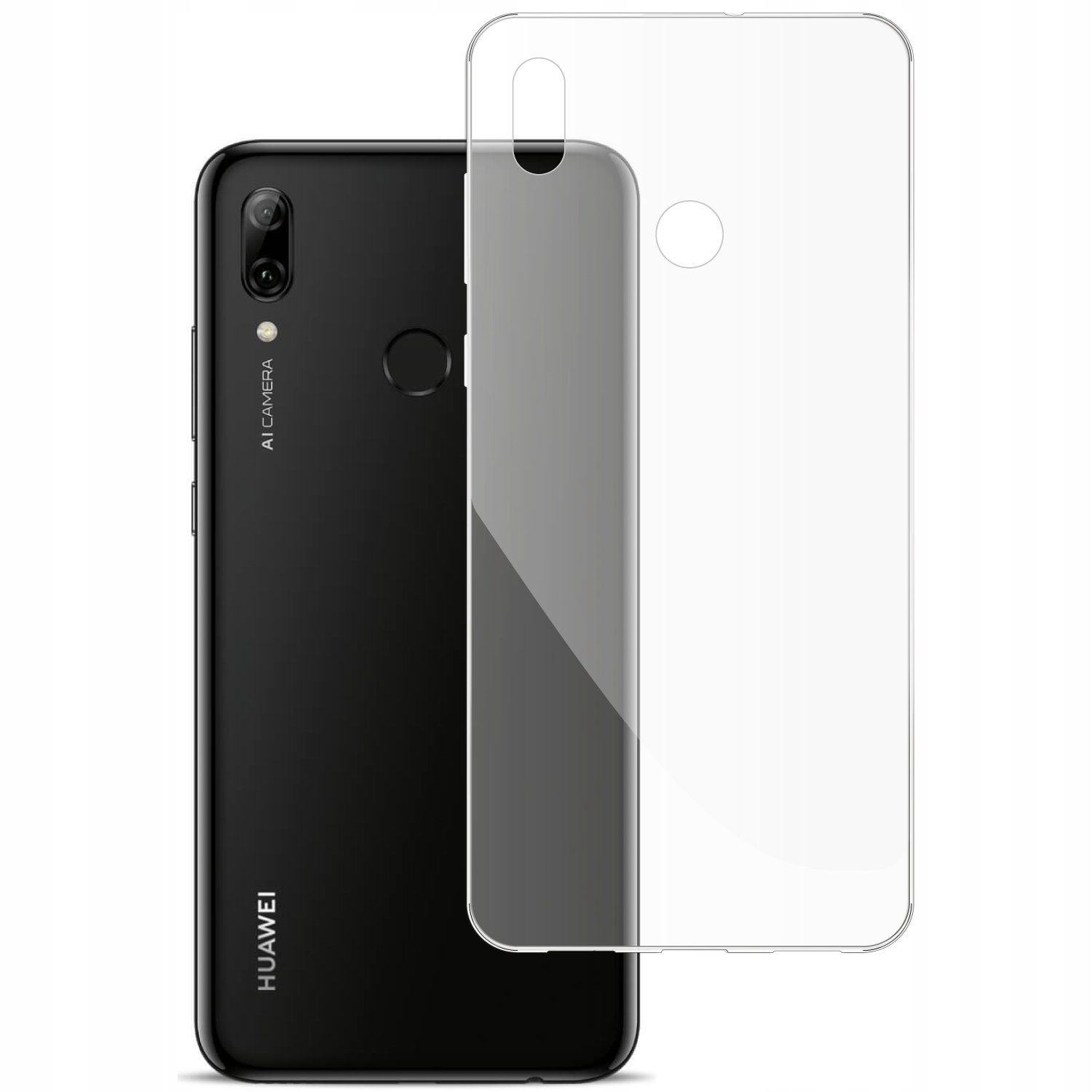 

Etui do Huawei P Smart 2019 gumowe Slim Clear View