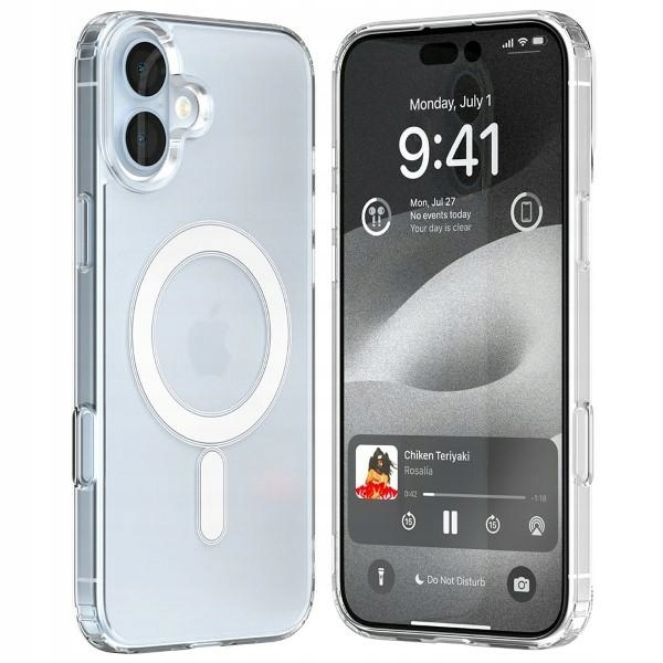 Etui Mercury MagSafe Jelhard do iPhone 16 Plus 6,7" przezroczyste