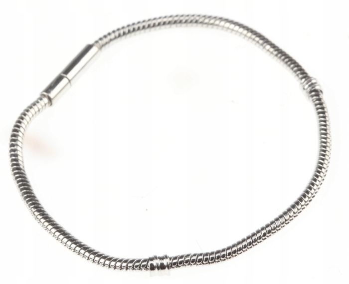

BG836 Bransoletka Modułowa Baza Srebrna 21cm