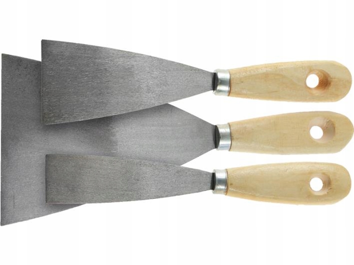 KOMPLET SZPACHELEK MALARSKICH SZPACHLE SZPACHELKI 25 , 50 , 80 mm 3szt. EAN (GTIN) 5902143148807