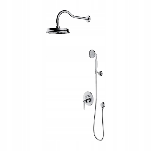 Armance podomietkový sprchový systém, chrómový lesk