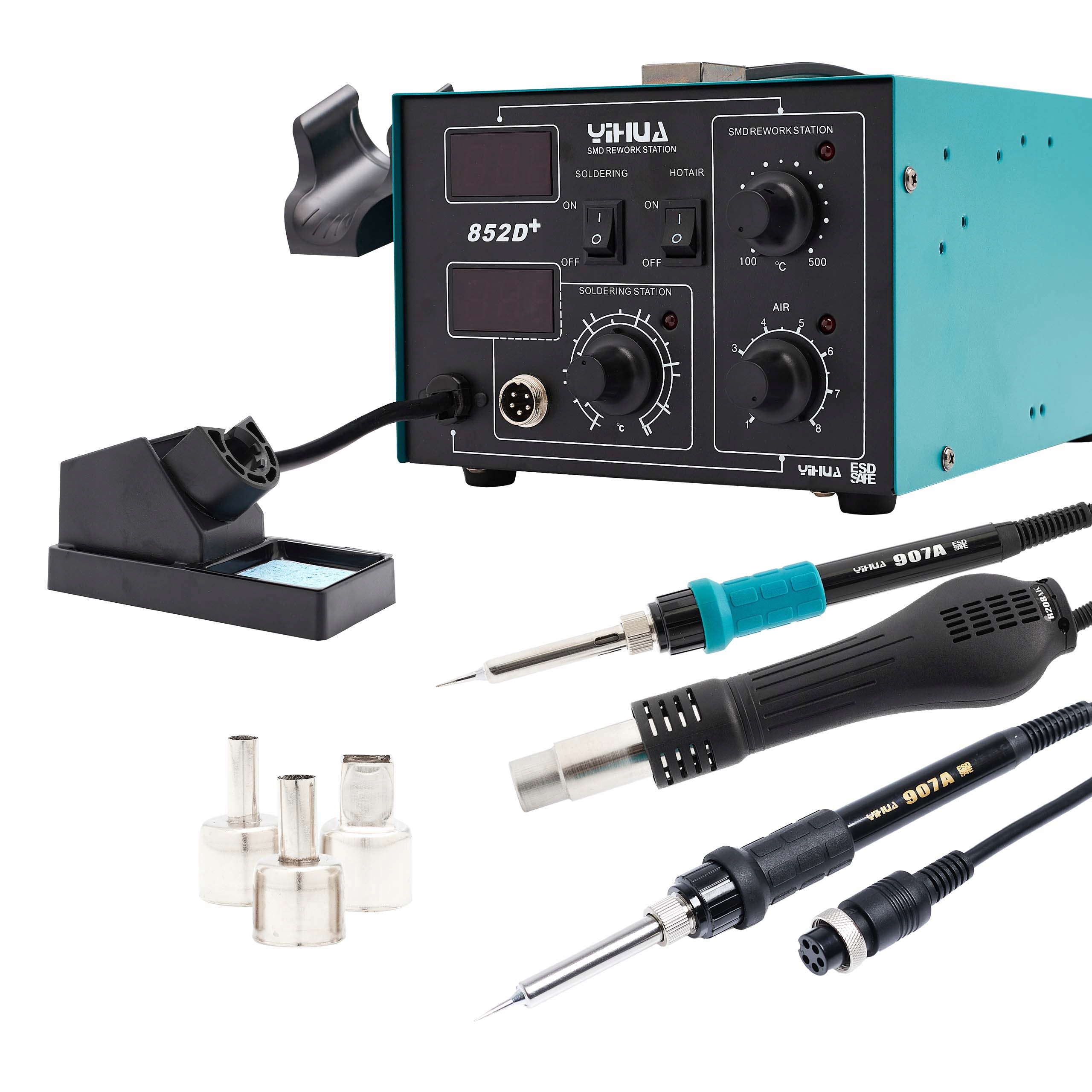 Plastová Svařovací Stanice Hot Air Yihua 852D Přídavná Baňka