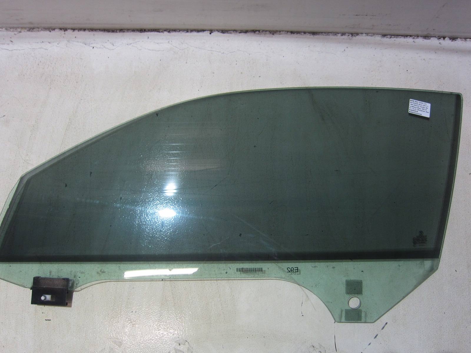 BMW E93 CABRIO window W door left front 7145921