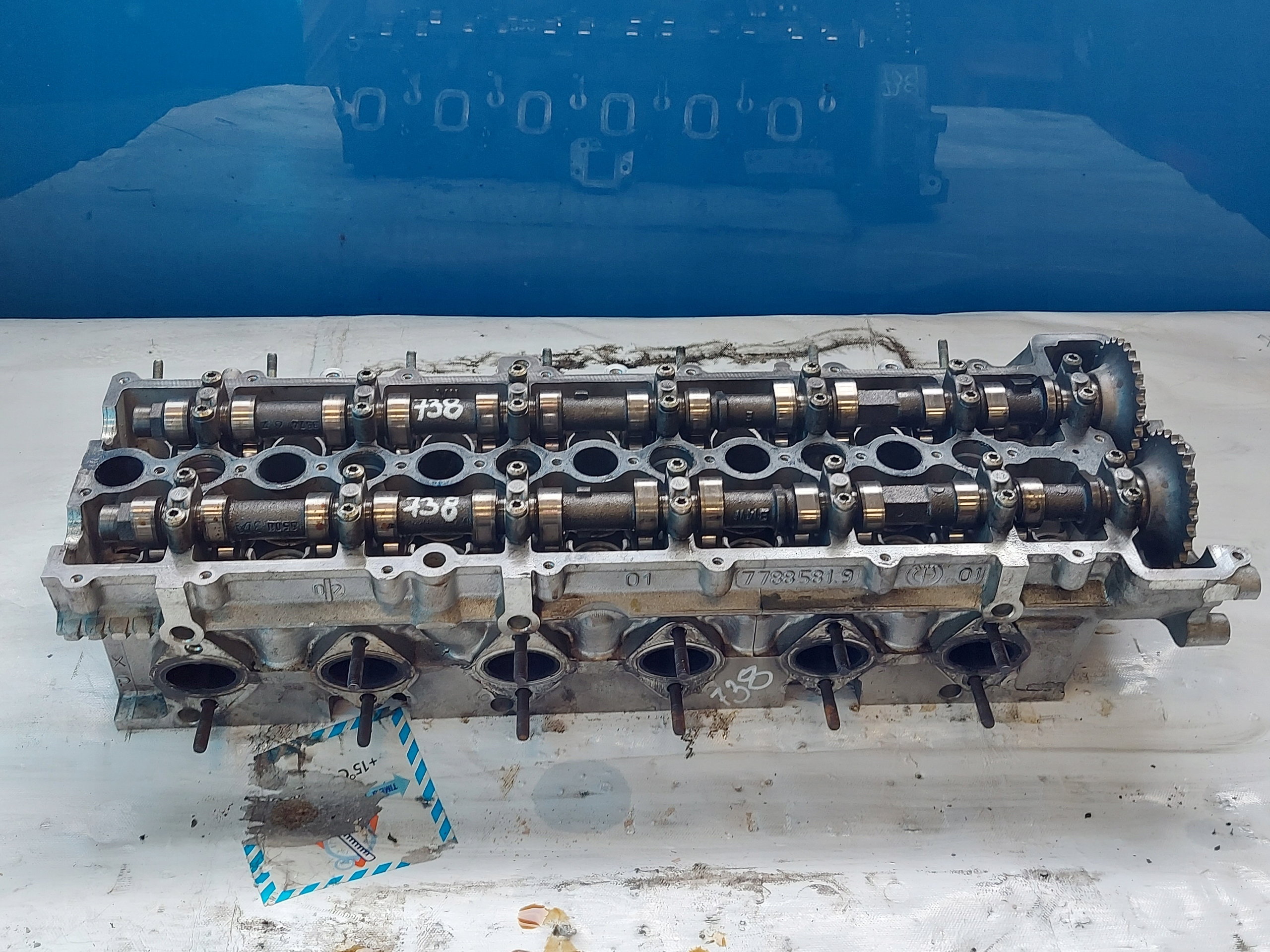 head. LAND ROVER TD6 E53 M57D 3.0 TD 778581.9