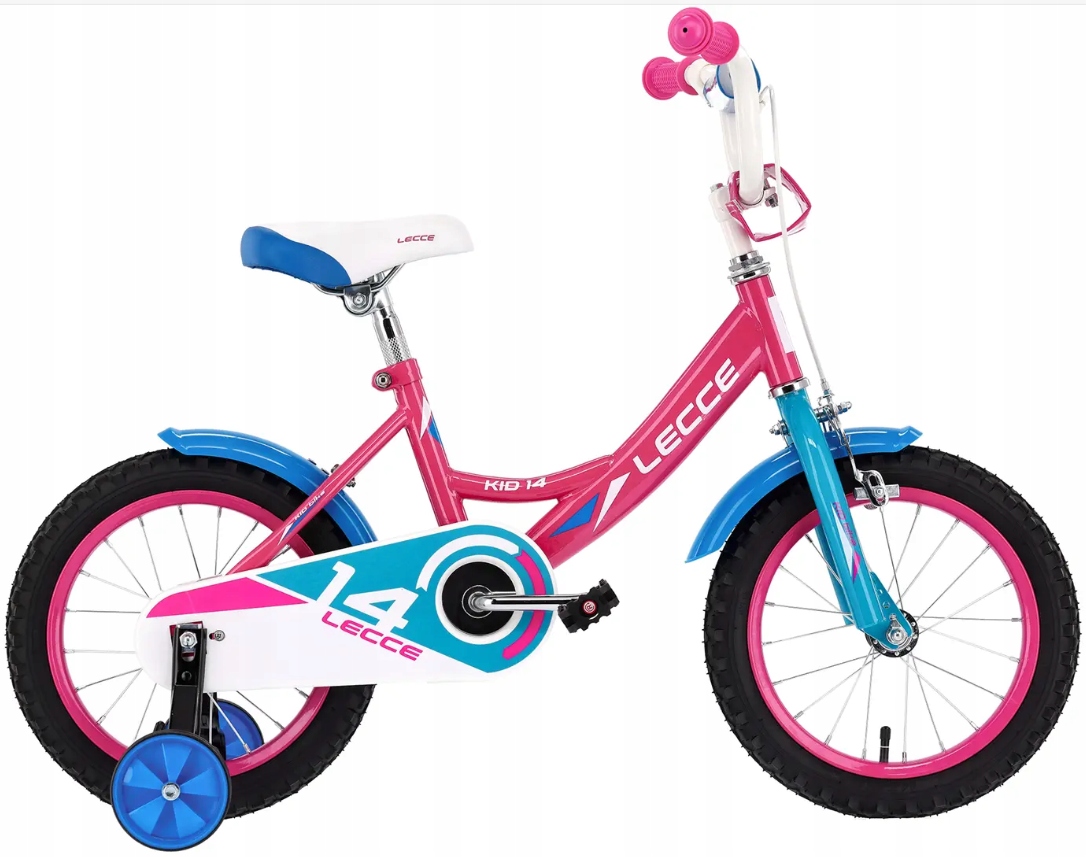 Rower 14" Lecce Girl pink różowy