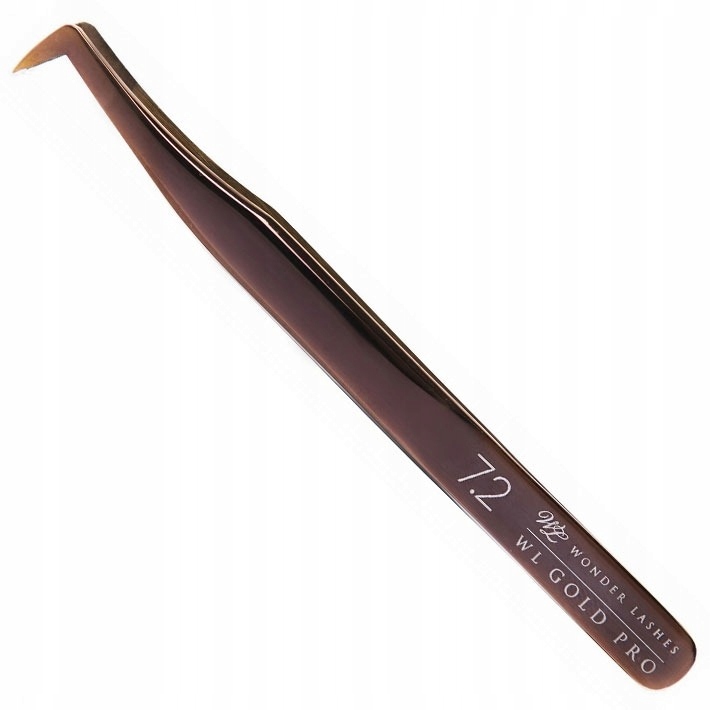 Pinzeta na řasy Gold Pro Swan 7.2 Wonder Lashes