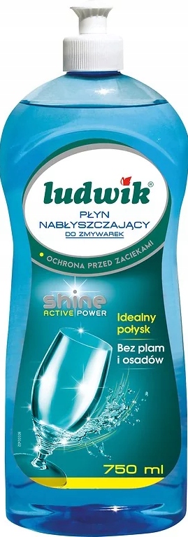 

Płyn nabłyszczający do zmywarek Ludwik 750 ml