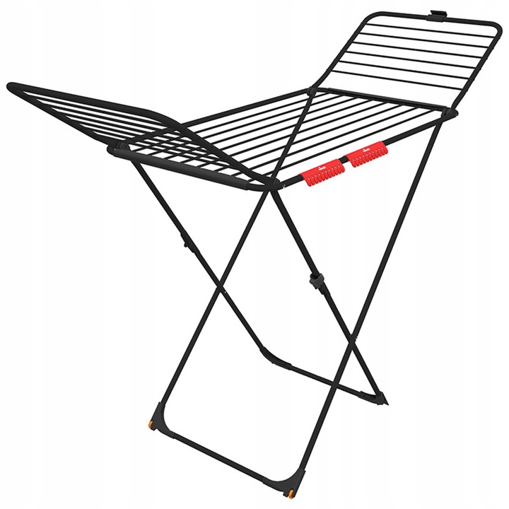 Levně Sušák na prádlo Vileda Extra Ultimate černý, sušící plocha 20 m