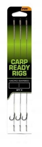 Fox Haczyk Z Włosem Carp Ready Wide Gape 6 3szt