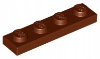 

Lego 3710 Brązowa (reddish) 1x4 płytka plate 1szt