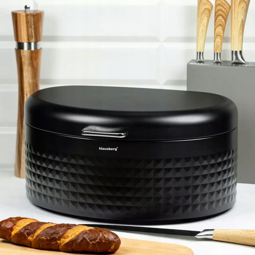 CHLEBAK STALOWY KLAUSBERG KB-7577 Stan opakowania oryginalne