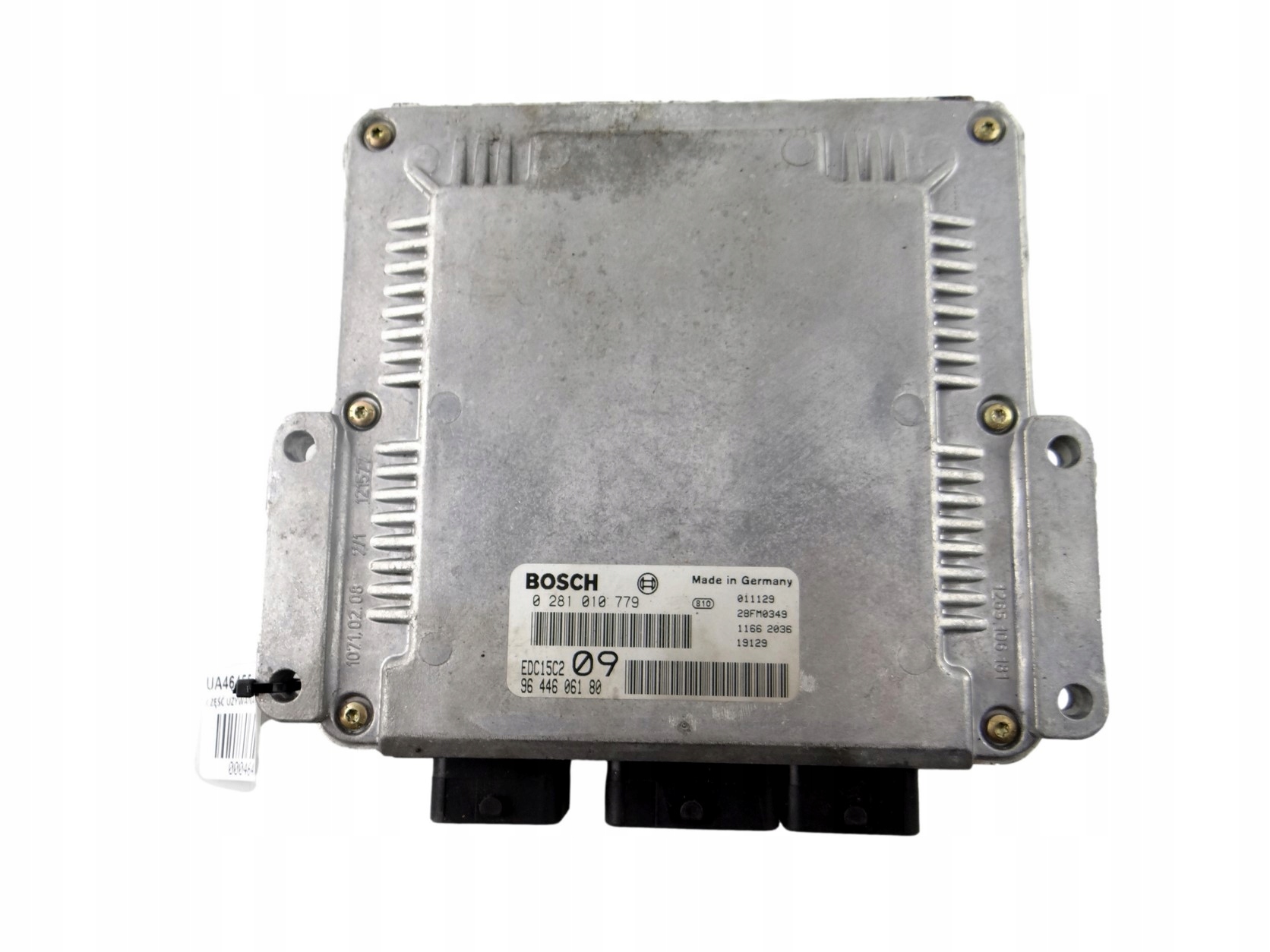 control unit of the engine PEUGEOT 307 0 281 010 779