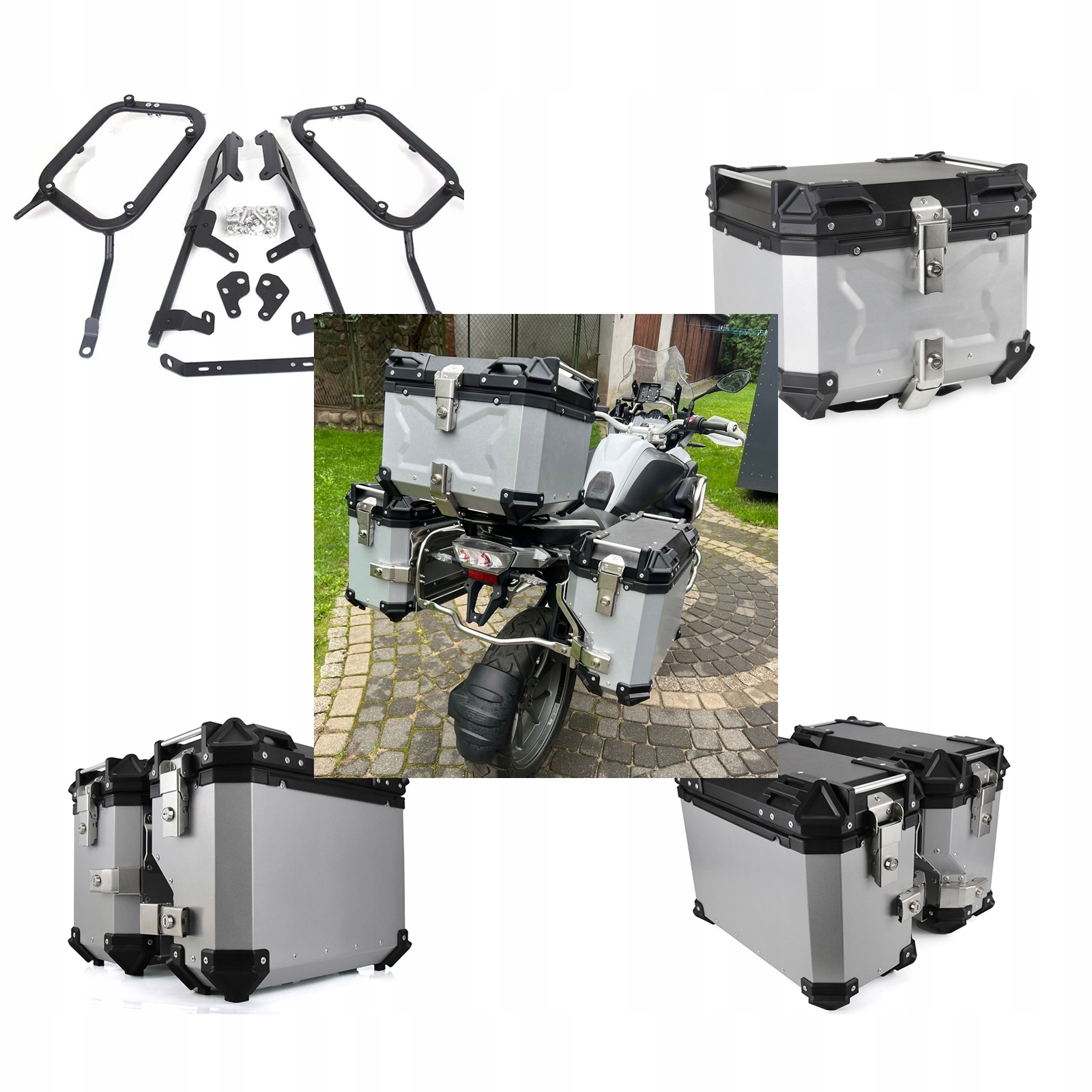 Kufry Hliníkové Boční Centrální Rámy Honda Nc 700 NC700 19+