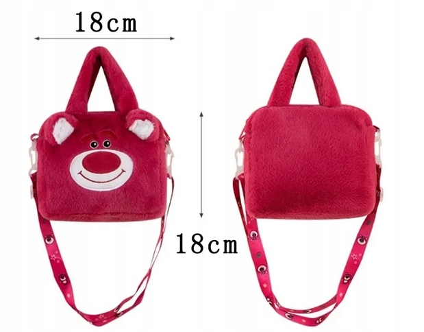 Pluszowa Torebka motyw- My melody torebka różowa dla dziewczynki Marka inna