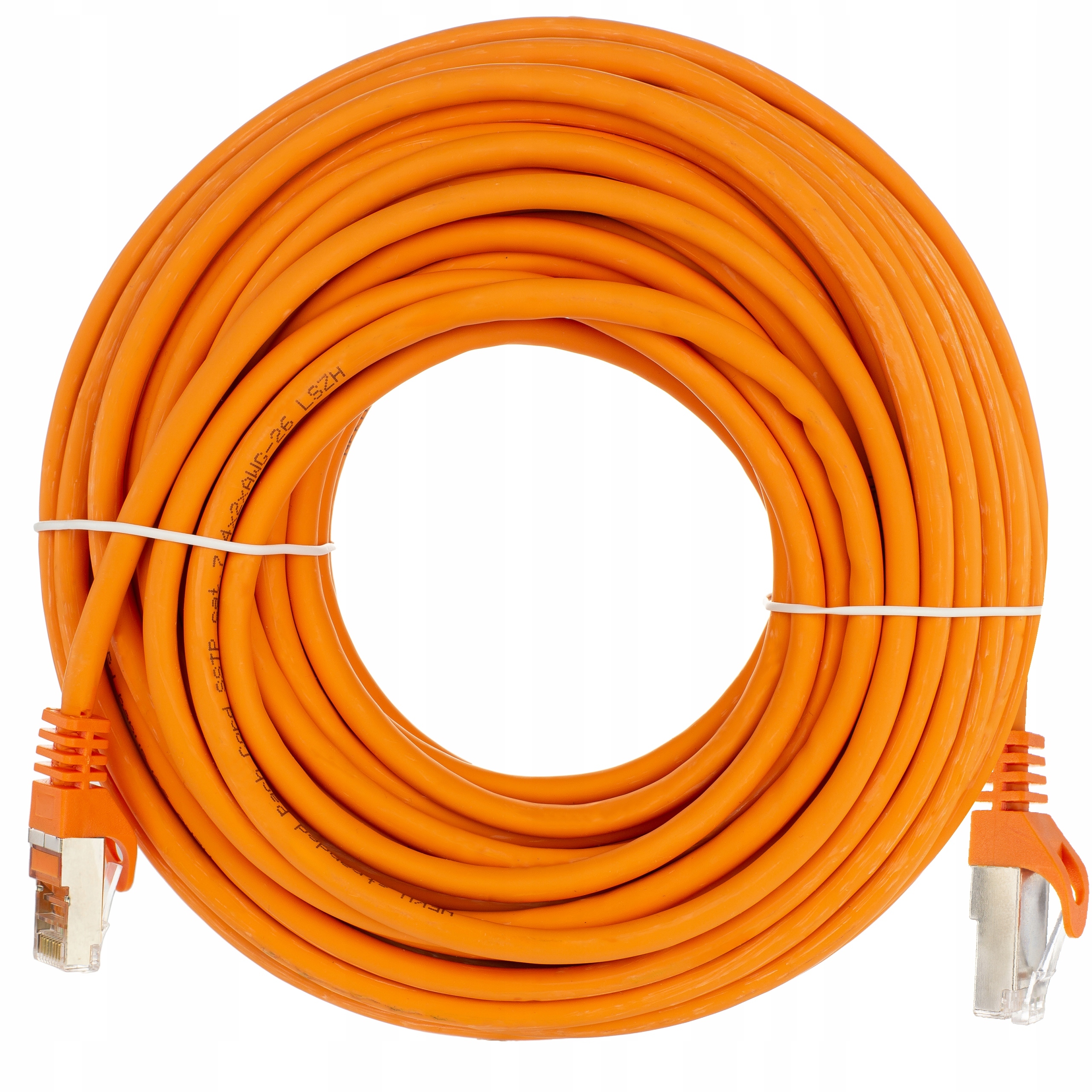NEKU Kabel Patchcord S/FTP kat.7 pomarańczowy 25m