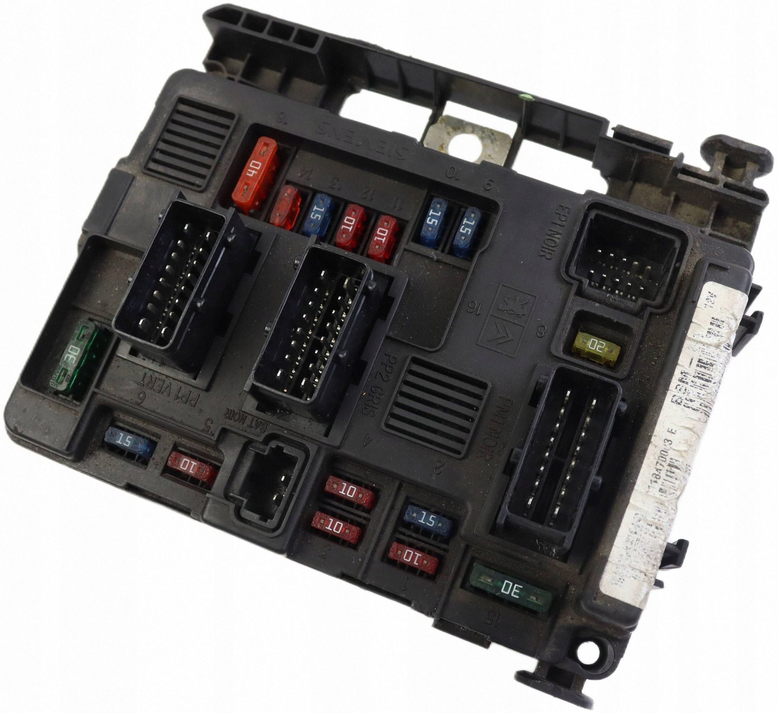 CITROEN PEUGEOT module compartment control unit BSM 9643498880 S118470003E