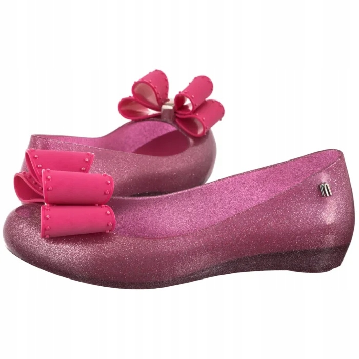 Dámské baleríny Melissa Ultragirl Classic Bow 35965 Glitter Pink